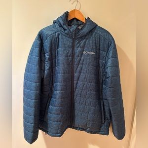 Men’s Hooded Columbia Jacket